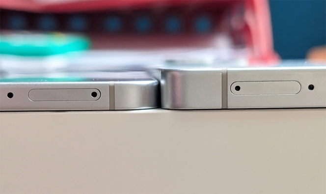 Le S25 Edge, plus fin que le S25 Ultra