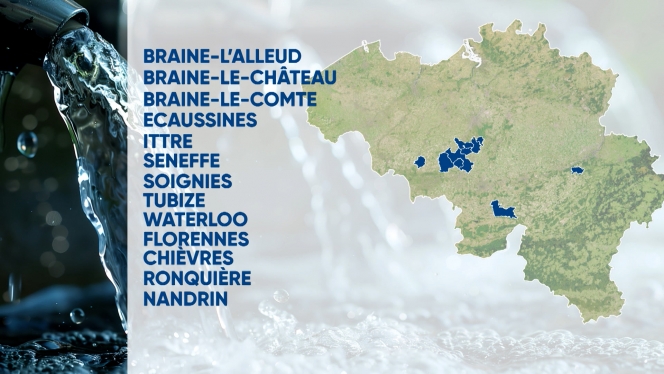 Zones concernées par les contaminations aux PFAS