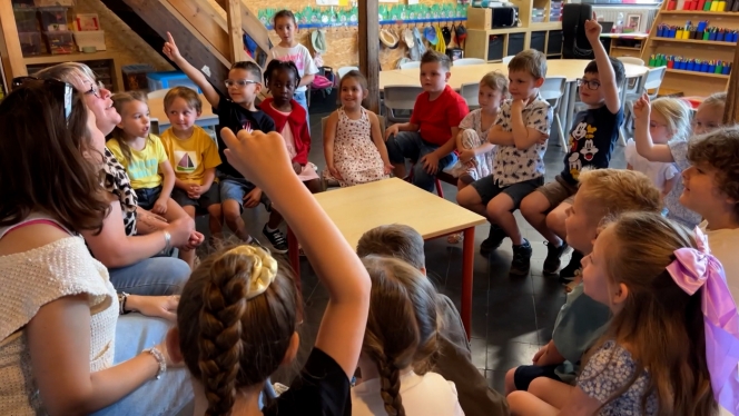 De la création du projet à sa réalisation, chaque élève a mis la main à la pâte.