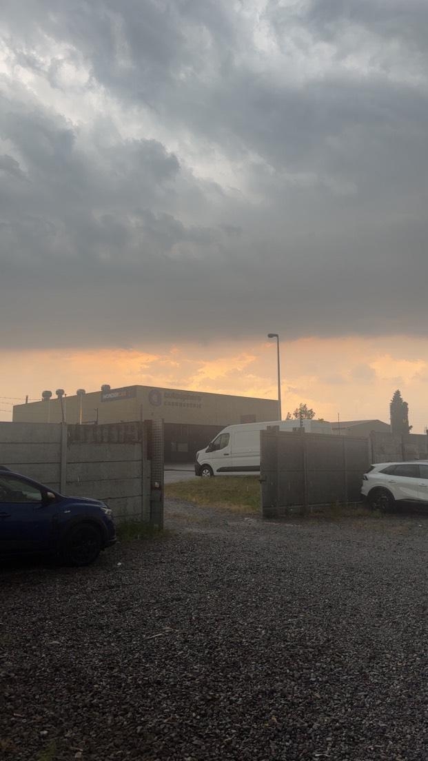 Du côté de Liège, le temps se grise et quelques gouttes commencent à tomber