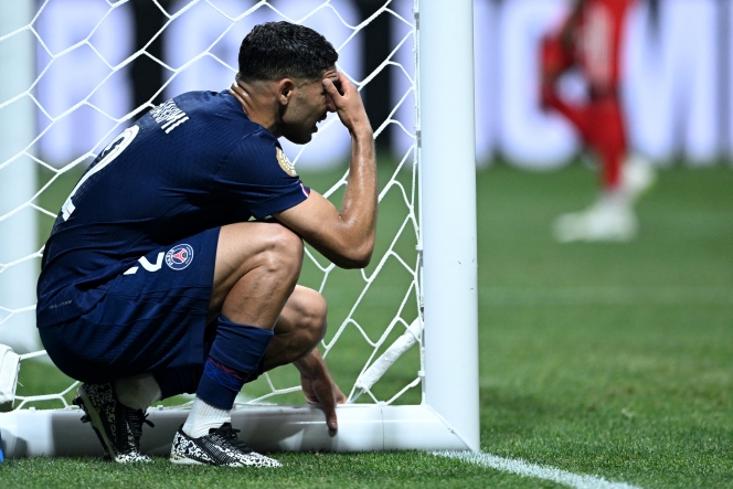 Achraf Hakimi choqué après avoir vu la blessure de Jamal Musiala