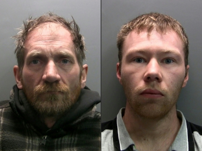 Daniel Graham et Adam Carruthers, les deux suspects - AFP