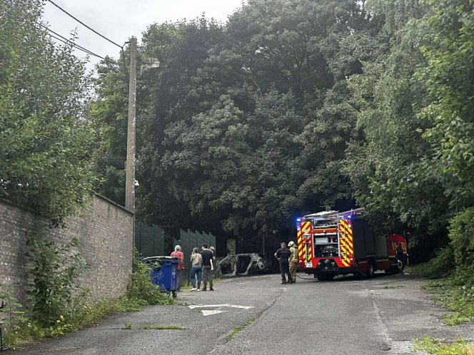 À la rue Chapelle Beaussart.
