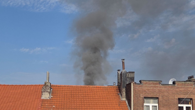 Incendie Koekelberg