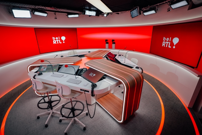 Nouveau studio de bel RTL