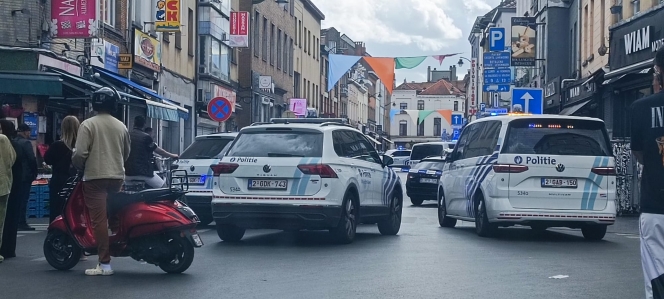 Tout le quartier est bouclé.