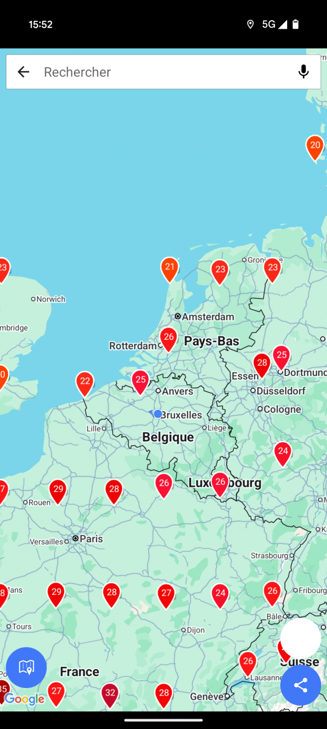 La Weathermap de Netatmo