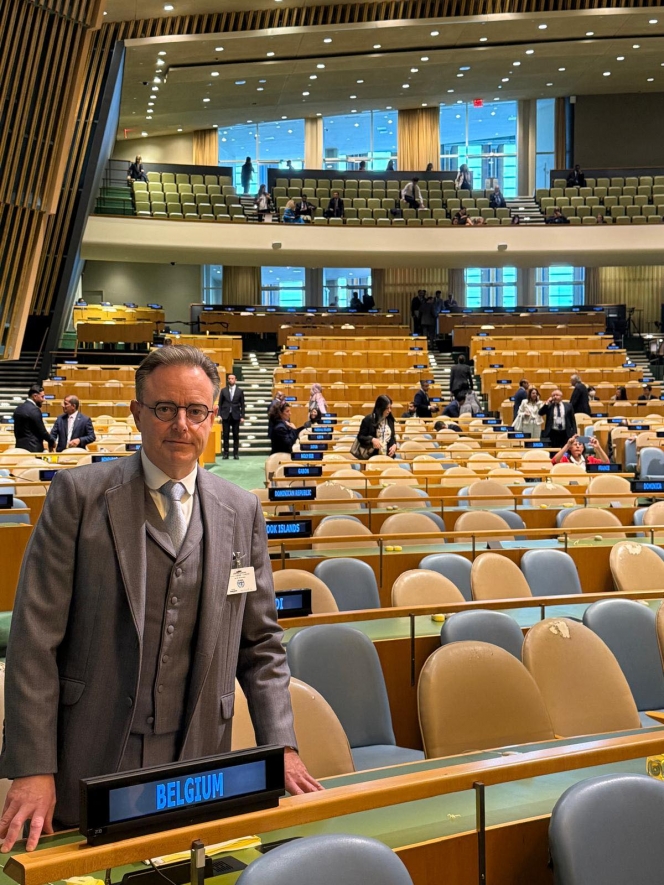 Après être passé par Namur, Bart De Wever s’est envolé pour New York.