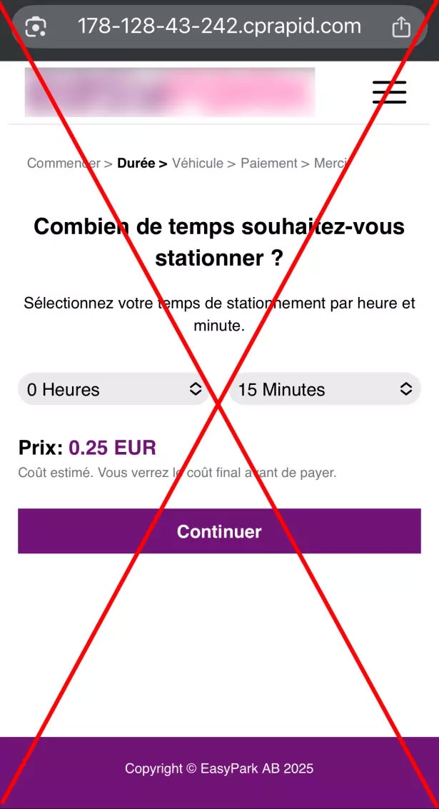 L’entreprise Parking Brussels avait déjà averti ses utilisateurs.