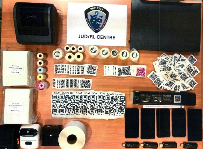 Les éléments saisis sont nombreux.