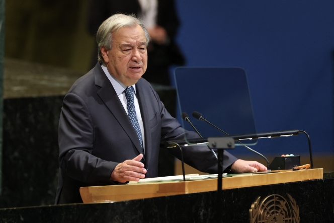 Antonio Guterres.