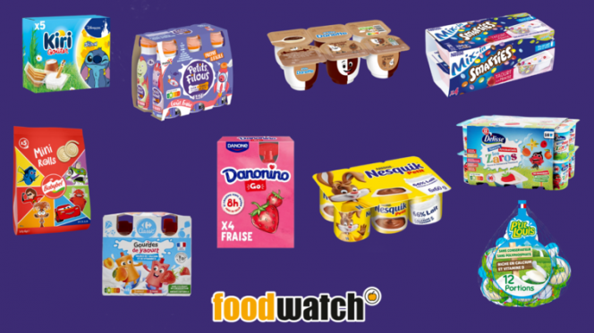 Les produits incriminés : trop gras, trop sucrés, ils ne seraient pas sains pour les enfants