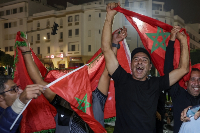 Les Marocains ont célébré cette victoire dans les rues de Rabat