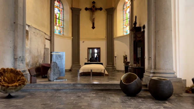 Chaque partie de l’église a trouvé une nouvelle fonction.