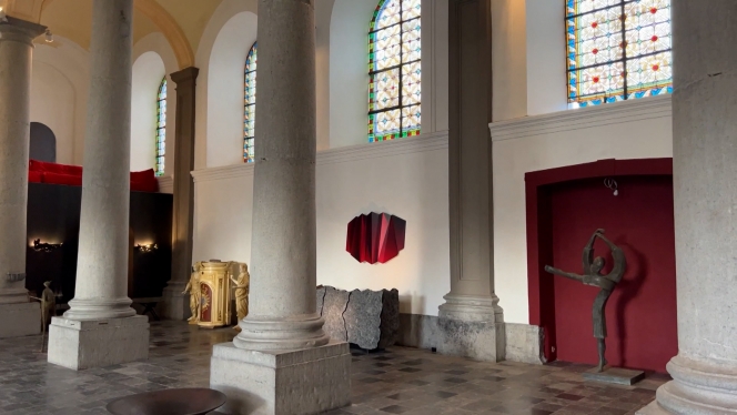 Chaque partie de l’église a trouvé une nouvelle fonction.