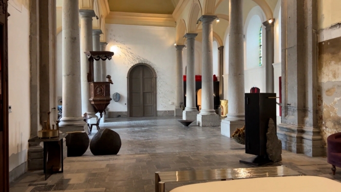 Chaque partie de l’église a trouvé une nouvelle fonction.