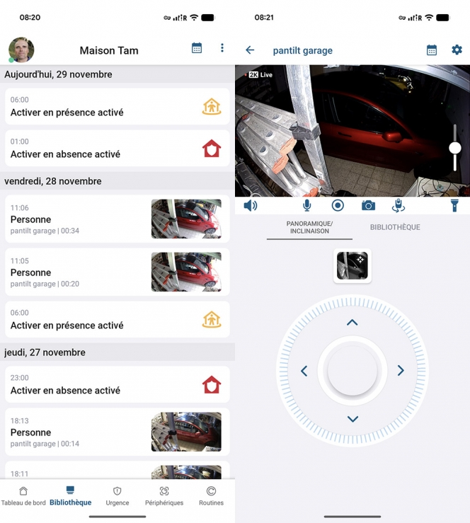 Une application efficace et rapide