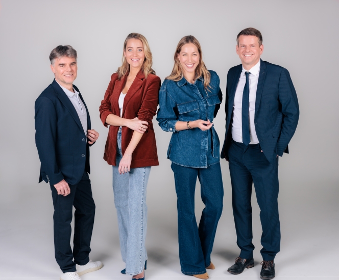 Stephan van Bellinghen, Emilie Dupuis, Shalimar Debru et David Dehenauw