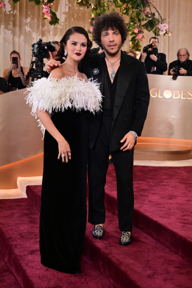 L’actrice et chanteuse américaine Selena Gomez et l’artiste américain Benny Blanco