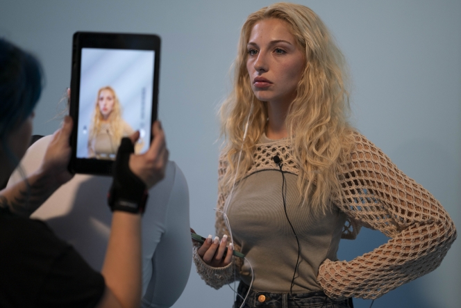 L’actrice Marie Colomb