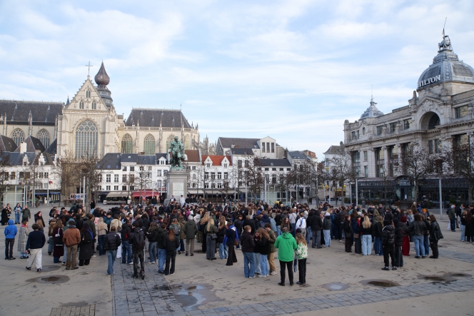 Manifestation contre Zuhal Demir à Anvers
