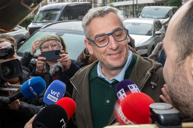 Dirk De Smedt, mardi 10 février 2026, lors du conclave.