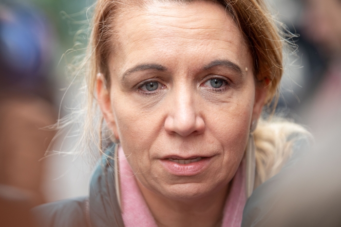 Ans Persoons lors du conclave le mardi 10 février.